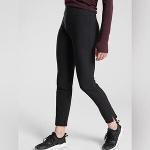 Athleta Black Wander Slim ankle High-Waisted Pants